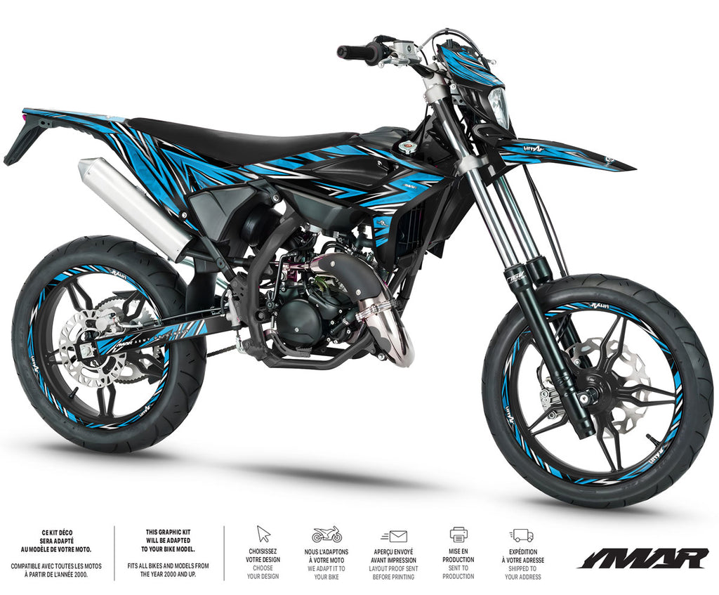 Graphics kit Beta 50cc RR 2021-2025 Cutvector