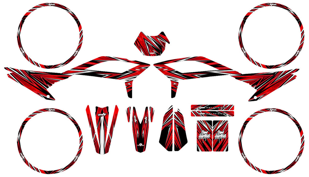 Graphics kit Beta 50cc RR 2021-2025 Cutvector
