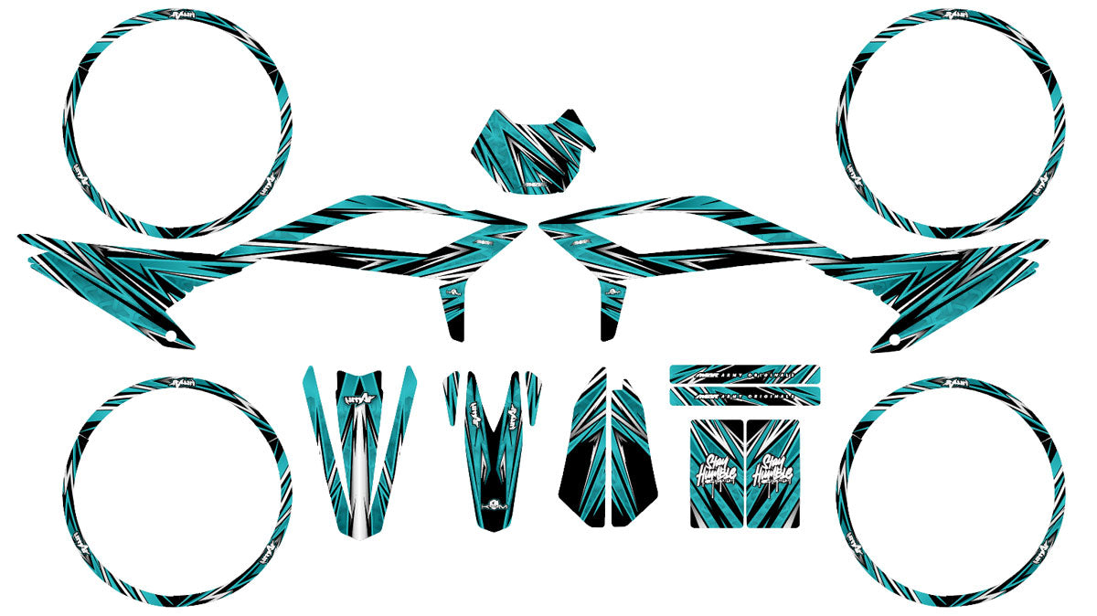 Graphics kit Beta 50cc RR 2021-2025 Cutvector