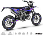 Graphics kit Beta 50cc RR 2021-2025 Message Star