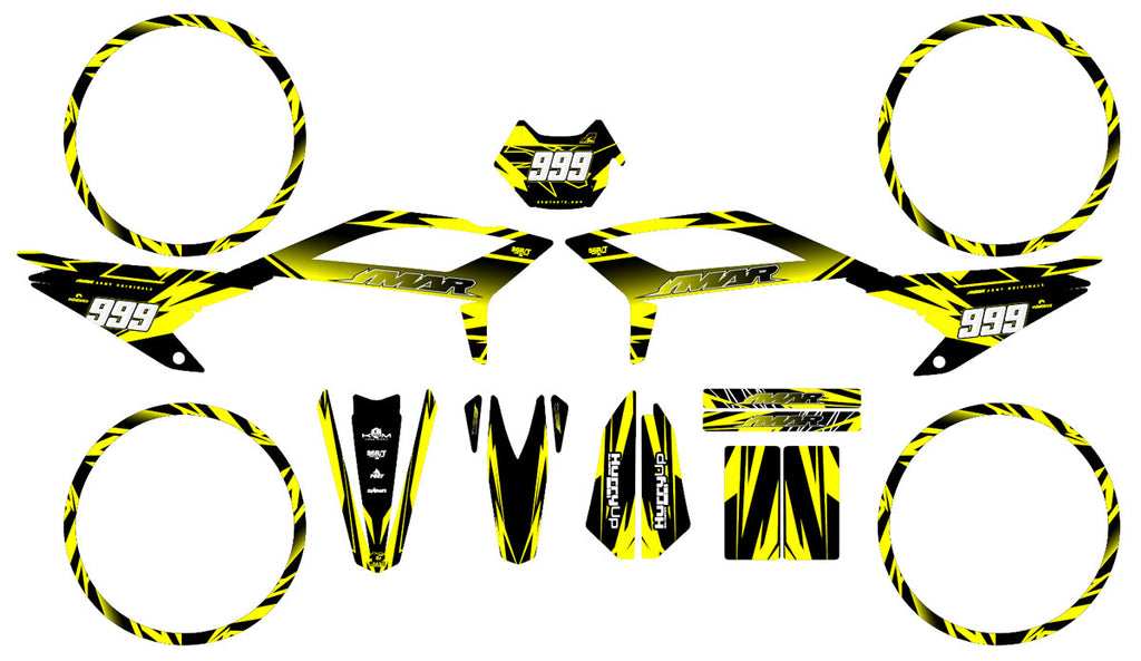 Graphics kit Beta 50cc RR 2021-2025 Eighth