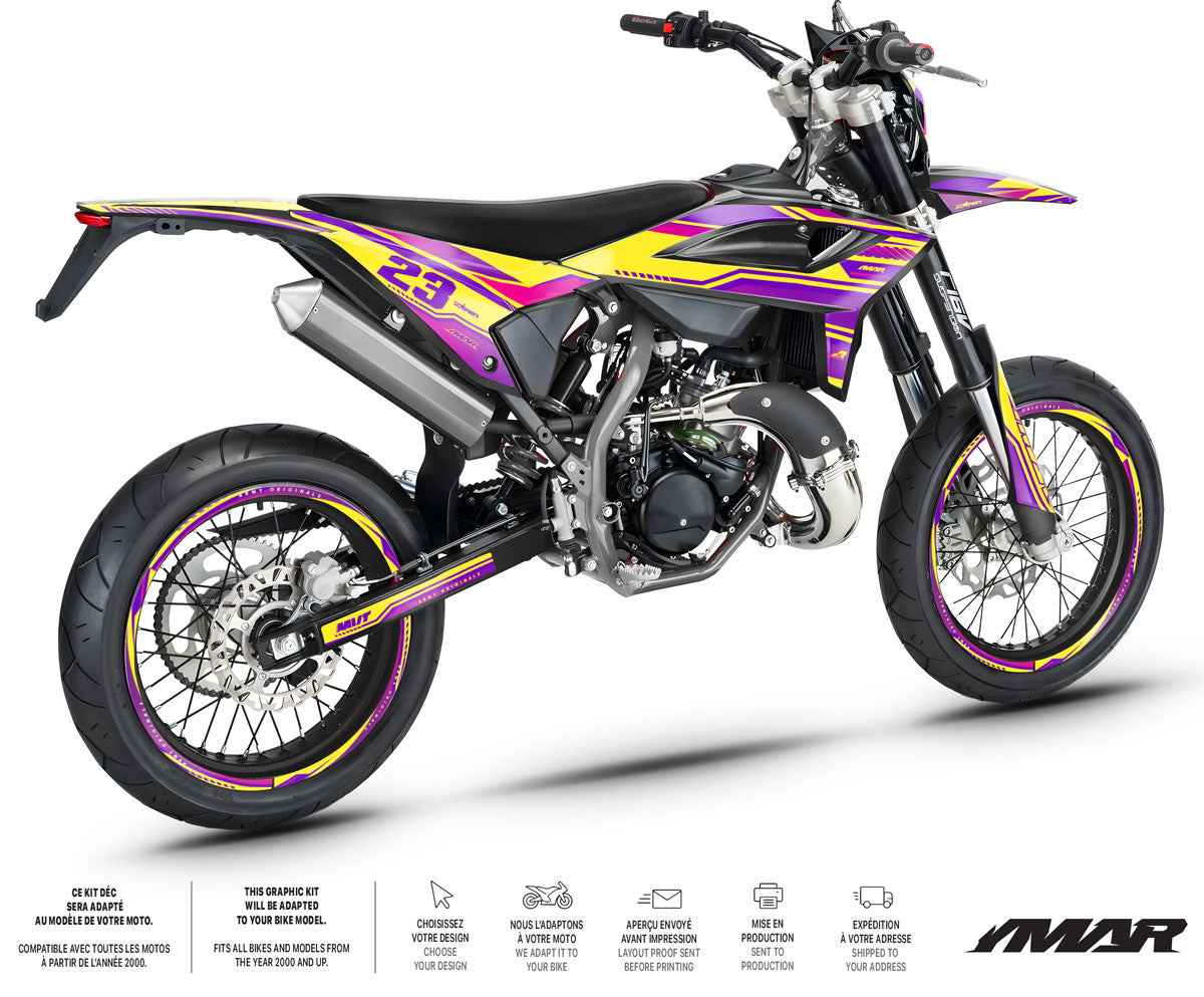 Kit déco Beta 50cc RR 2021-2025 Kunst