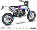 Graphics kit Beta 50cc RR 2021-2025 Lys