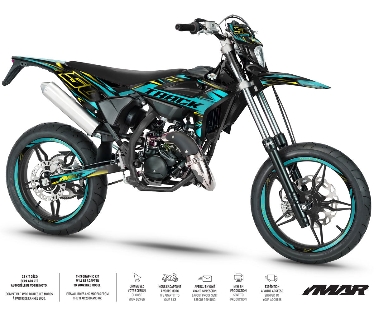 Dekalsett Beta 50cc RR 2021-2025 Metal Style