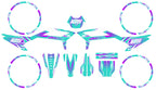 Graphics kit Beta 50cc RR 2021-2025 MX Sky