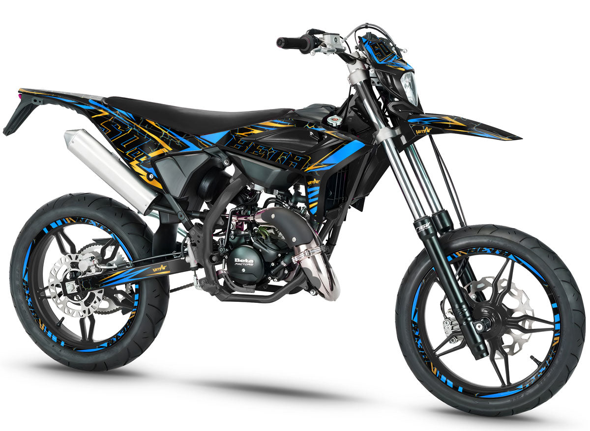 Kit déco 50cc Beta RR 2021-2025 Bleuz