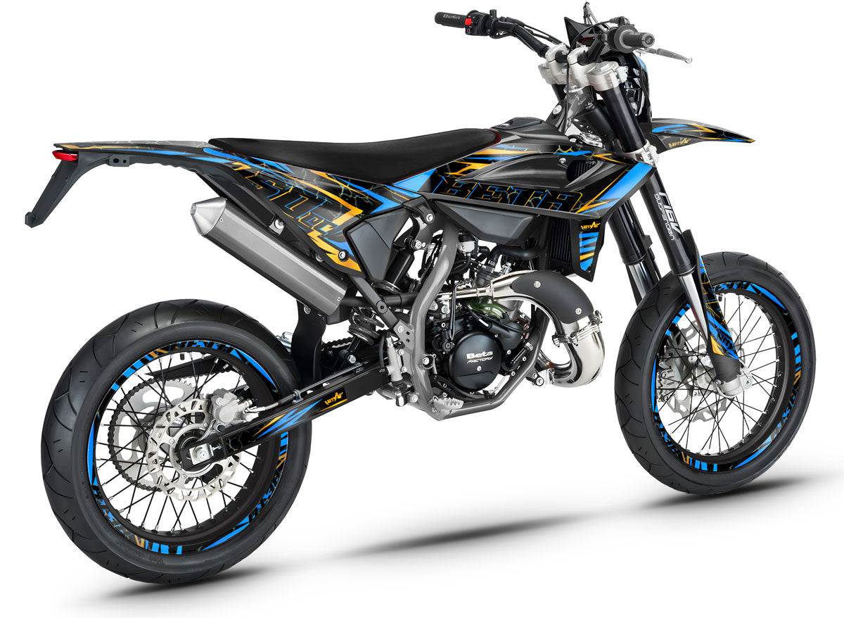 Kit déco 50cc Beta RR 2021-2025 Bleuz