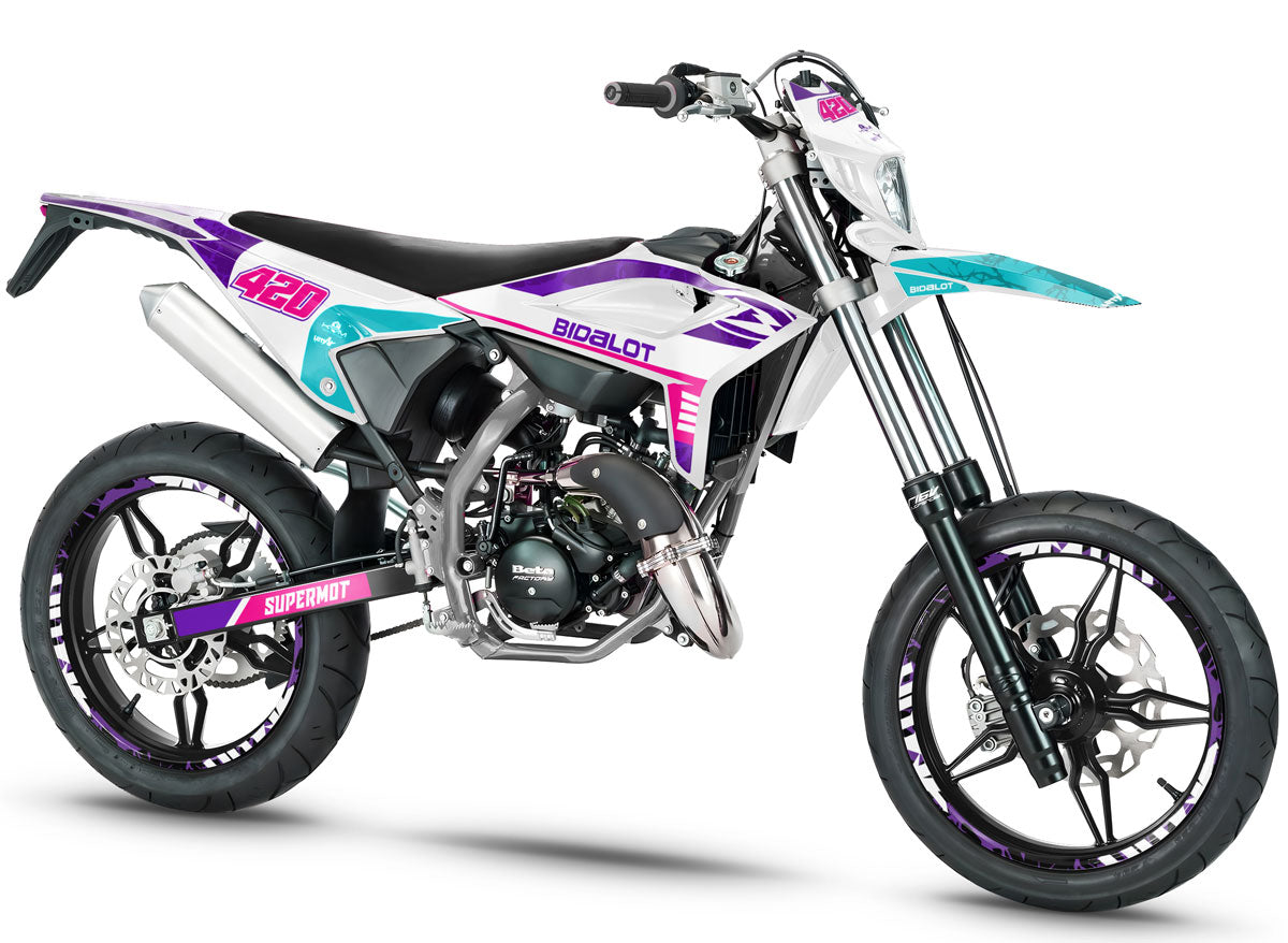 Dekor kit Beta RR 50 Motard 2021-2025 Crew | Motorradaufkleber | Personalisierung 50cc | armysctv