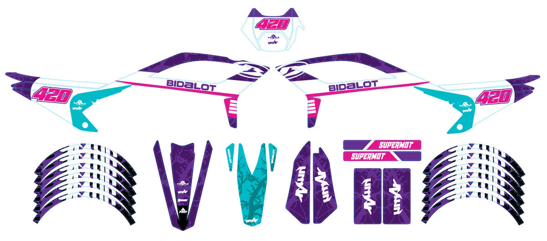 Kit déco 50cc Beta RR 2021-2025 Crew