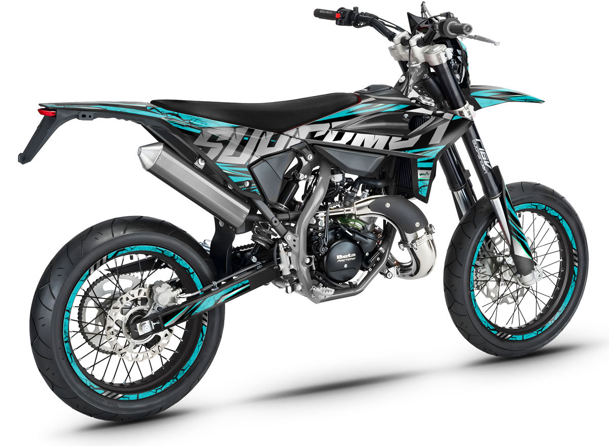 Dekor kit Beta RR 50 Motard 2021-2025 Illuzion | Motorradaufkleber | Personalisierung 50cc | armysctv