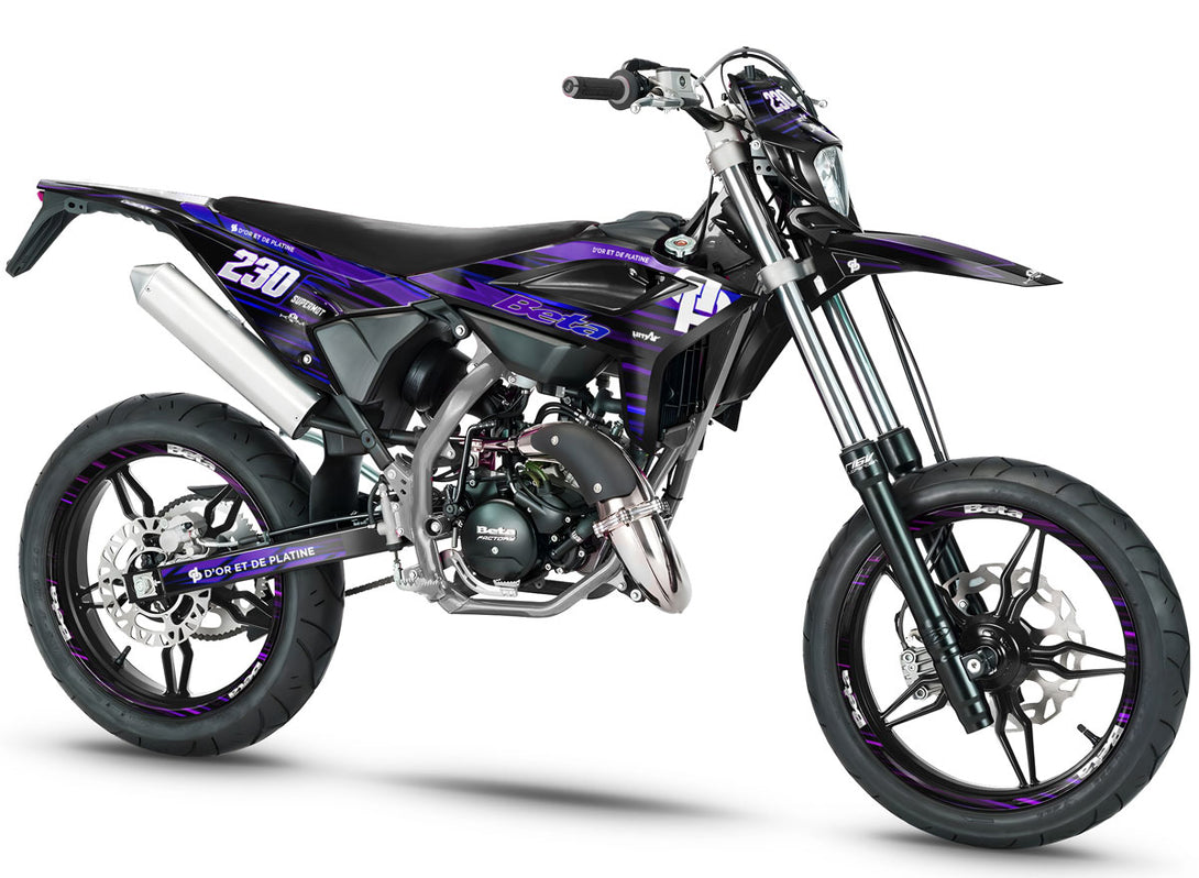 Kit déco 50cc Beta RR 2021-2025 D'or et de platine