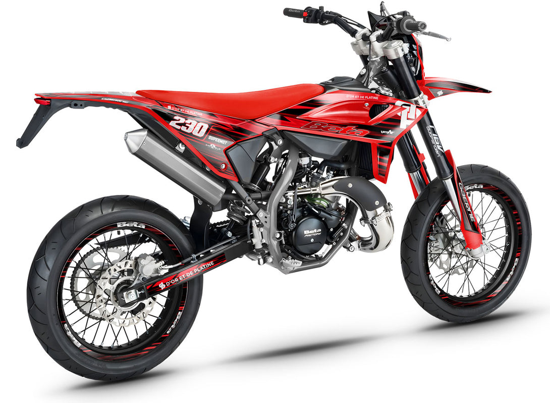 Kit déco 50cc Beta RR 2021-2025 D'or et de platine