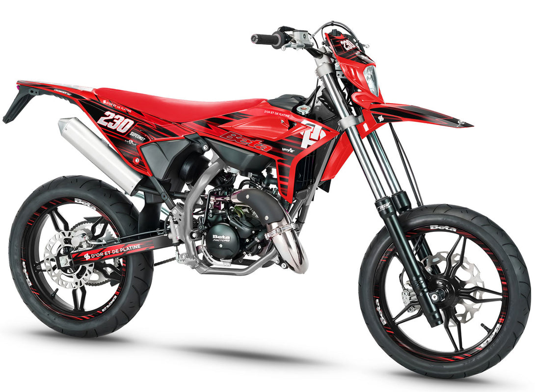 Kit déco 50cc Beta RR 2021-2025 D'or et de platine