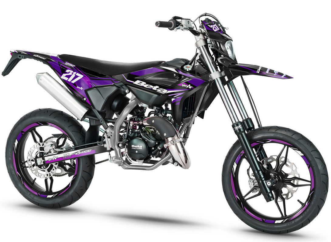 Kit déco 50cc Beta RR 2021-2025 Lilaks