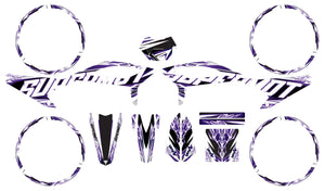 Dekor kit Beta RR 50 Motard 2021-2025 Shaker | Motorradaufkleber | Personalisierung 50cc | armysctv