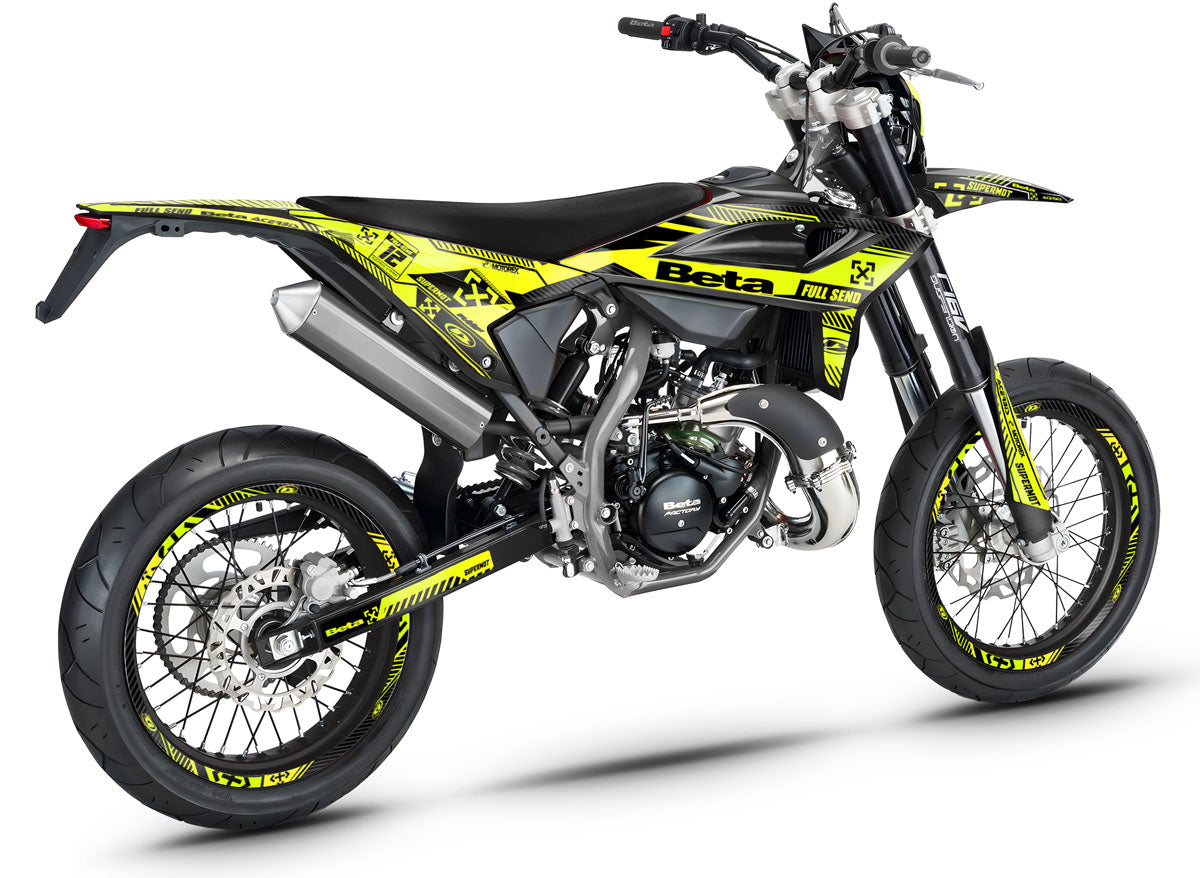 Dekor kit Beta RR 50 Motard 2021-2025 Sonnige Nächte | Motorradaufkleber | Personalisierung 50cc | armysctv