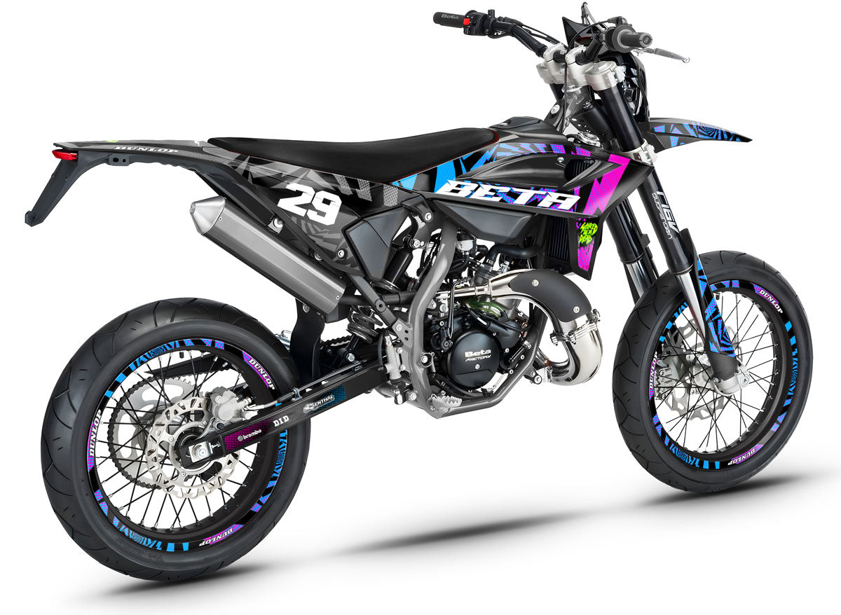 Dekor kit Beta RR 50 Motard 2021-2025 Swirl | Motorradaufkleber | Personalisierung 50cc | armysctv