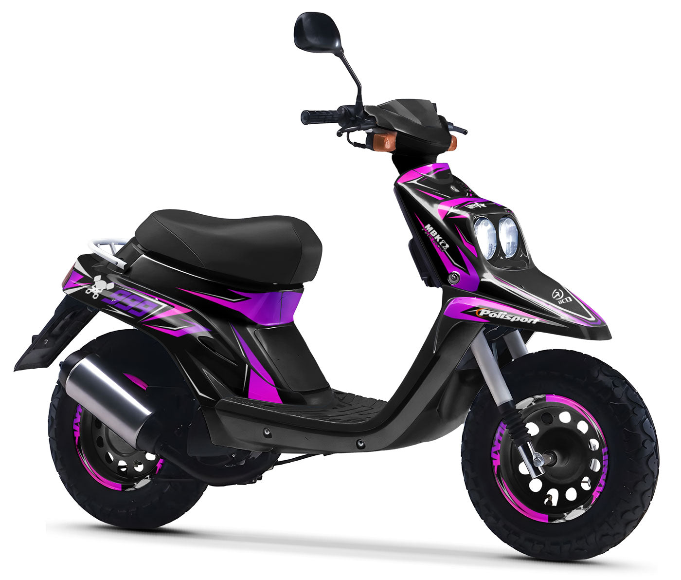 50cc Graphics kit MBK Booster / Yamaha BW's 1990-2003 Cold style