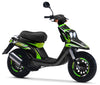 50cc Graphics kit MBK Booster / Yamaha BW's 1990-2003 Cold style