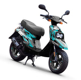 Kit déco 50cc MBK Booster / Yamaha BW's 1990-2003 Frost | autocollants moto | personnalisation 50cc | armysctv