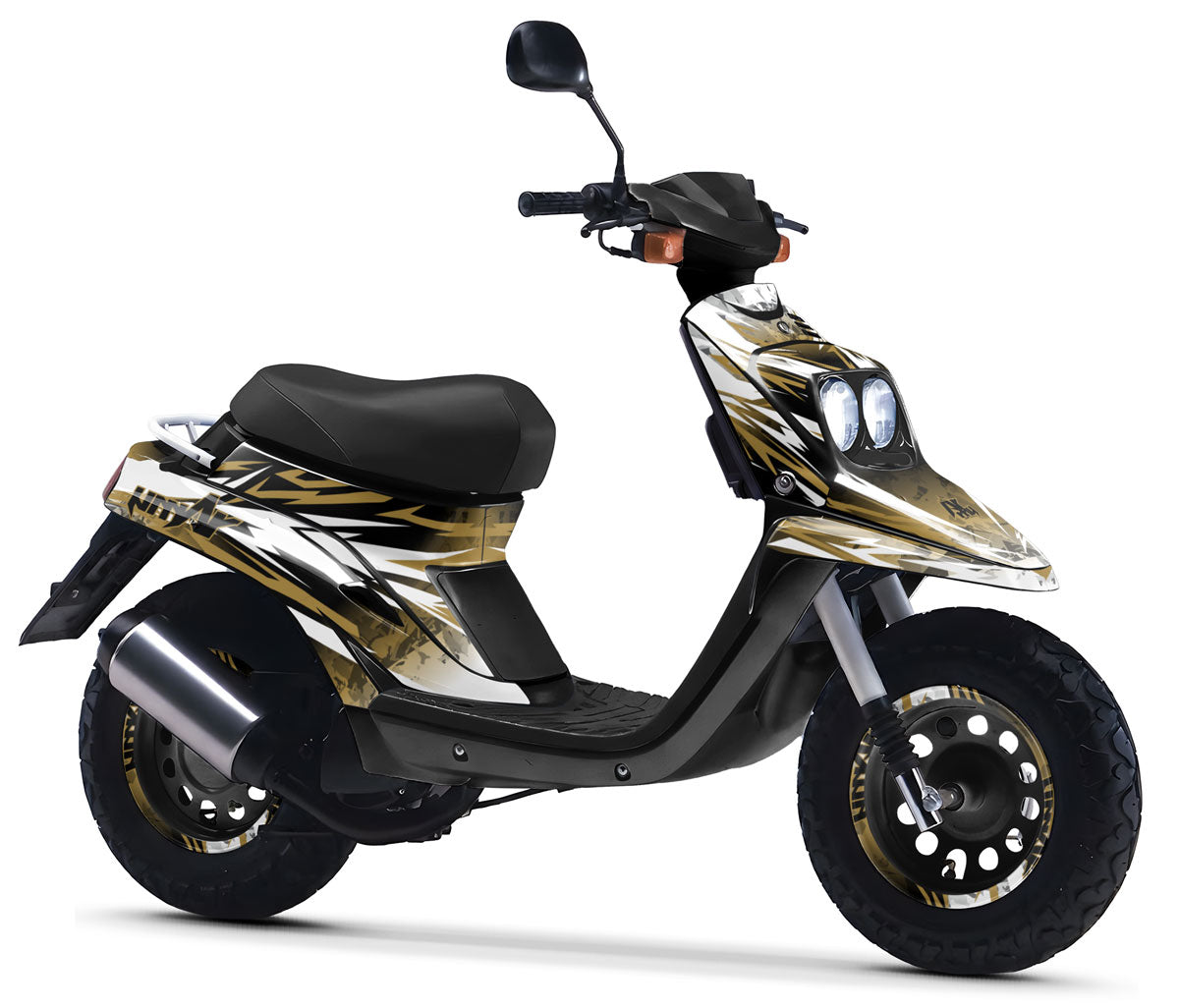 Graphic decals Booster / BW's - Retro and stylish customization