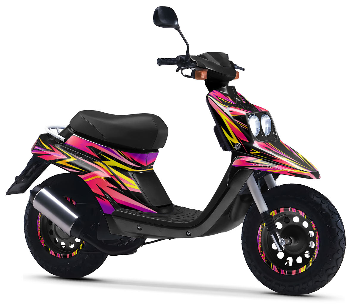 Dekor kit 50cc MBK Booster / Yamaha BW's 1990-2003 Oranger Fuchs