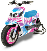 Kit déco MBK Booster RX BCD/Yamaha BW's RX BCD X-Fast | autocollants moto | personnalisation 50cc | armysctv