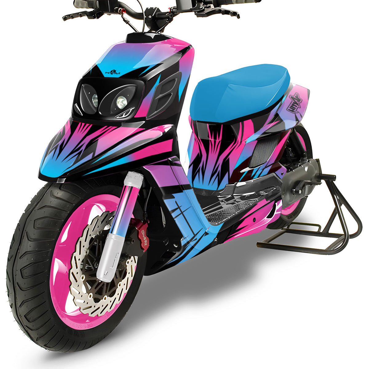 Graphic decals 50cc MBK Booster / Yamaha BW's RX BCD X-Fast