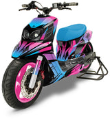 Kit déco MBK Booster RX BCD/Yamaha BW's RX BCD X-Fast | autocollants moto | personnalisation 50cc | armysctv