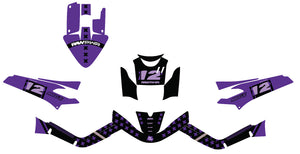 Kit déco 50cc MBK Booster / Yamaha BW's 2004-2018 Crosspower | autocollants moto | personnalisation 50cc | armysctv