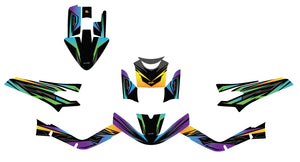 Kit déco 50cc MBK Booster / Yamaha BW's 2004-2018 Army Eclipse | autocollants moto | personnalisation 50cc | armysctv