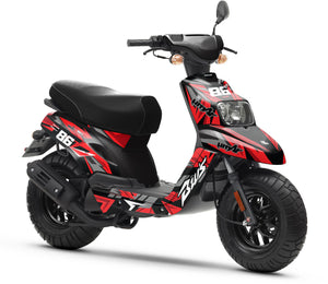 Kit déco 50cc MBK Booster / Yamaha BW's 2004-2018 Frost | autocollants moto | personnalisation 50cc | armysctv
