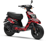 Kit déco 50cc MBK Booster / Yamaha BW's 2004-2018 Huitième | autocollants moto | personnalisation 50cc | armysctv