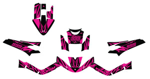 Kit déco 50cc MBK Booster / Yamaha BW's 2004-2018 Huitième | autocollants moto | personnalisation 50cc | armysctv