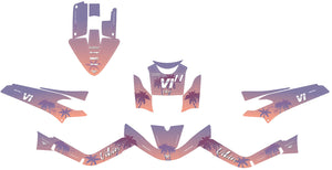 Kit déco 50cc MBK Booster / Yamaha BW's 2004-2018 Vibin | autocollants moto | personnalisation 50cc | armysctv