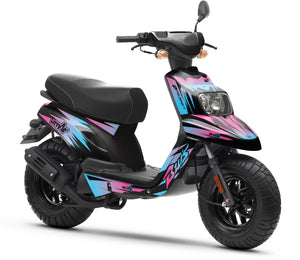 Kit déco 50cc MBK Booster / Yamaha BW's 2004-2018 X-Fast | autocollants moto | personnalisation 50cc | armysctv