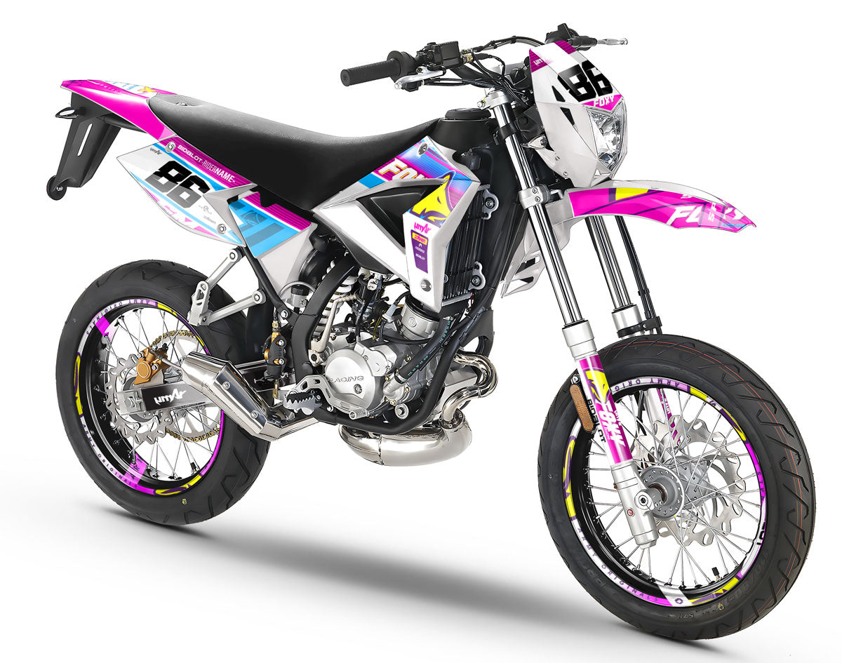Kit déco 50cc CPI SMX 2005-2015 Pink Fox