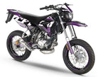 Dekor kit 50cc CPI SMX 2005-2015 Magix – Motorrad Supermotard mit modernem Grafikdesign aus hochwertigem Vinyl.