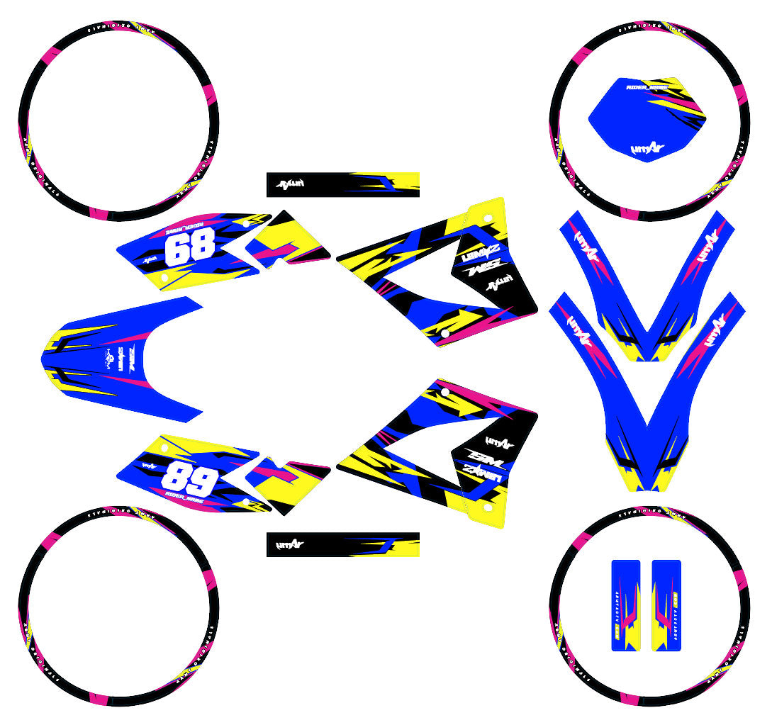 Kit déco 50cc CPI SMX 2005-2015 Tacker