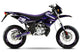 Kit déco Derbi Senda Victoria Bull 50cc 2003-2010 D'or et de platine | autocollants moto | personnalisation 50cc | armysctv
