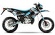 Kit déco Derbi Senda Victoria Bull 50cc 2003-2010 Frost | autocollants moto | personnalisation 50cc | armysctv