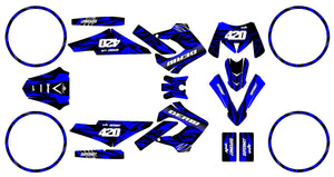Kit déco Derbi Senda Victoria Bull 50cc 2003-2010 Huitième | autocollants moto | personnalisation 50cc | armysctv