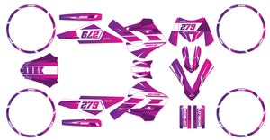 Kit déco 50cc Derbi Senda Victoria Bull 50cc 2003-2010 Racing Style | autocollants moto | personnalisation 50cc | armysctv