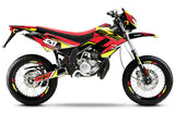 Kit déco 50cc Derbi Senda Victoria Bull 50cc 2003-2010 Stream | autocollants moto | personnalisation 50cc | armysctv