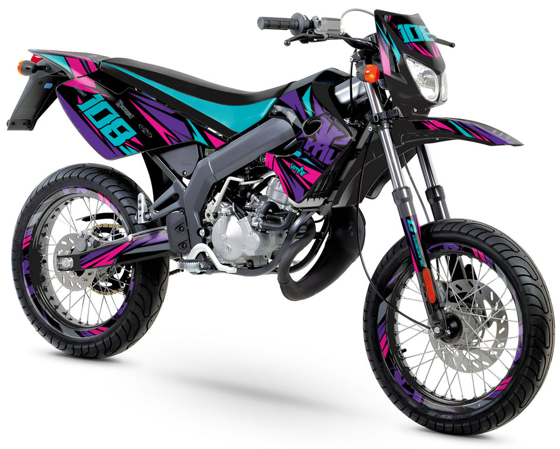 Kit déco 50cc Derbi Senda X-race/X-treme 2003-2009 Electrify