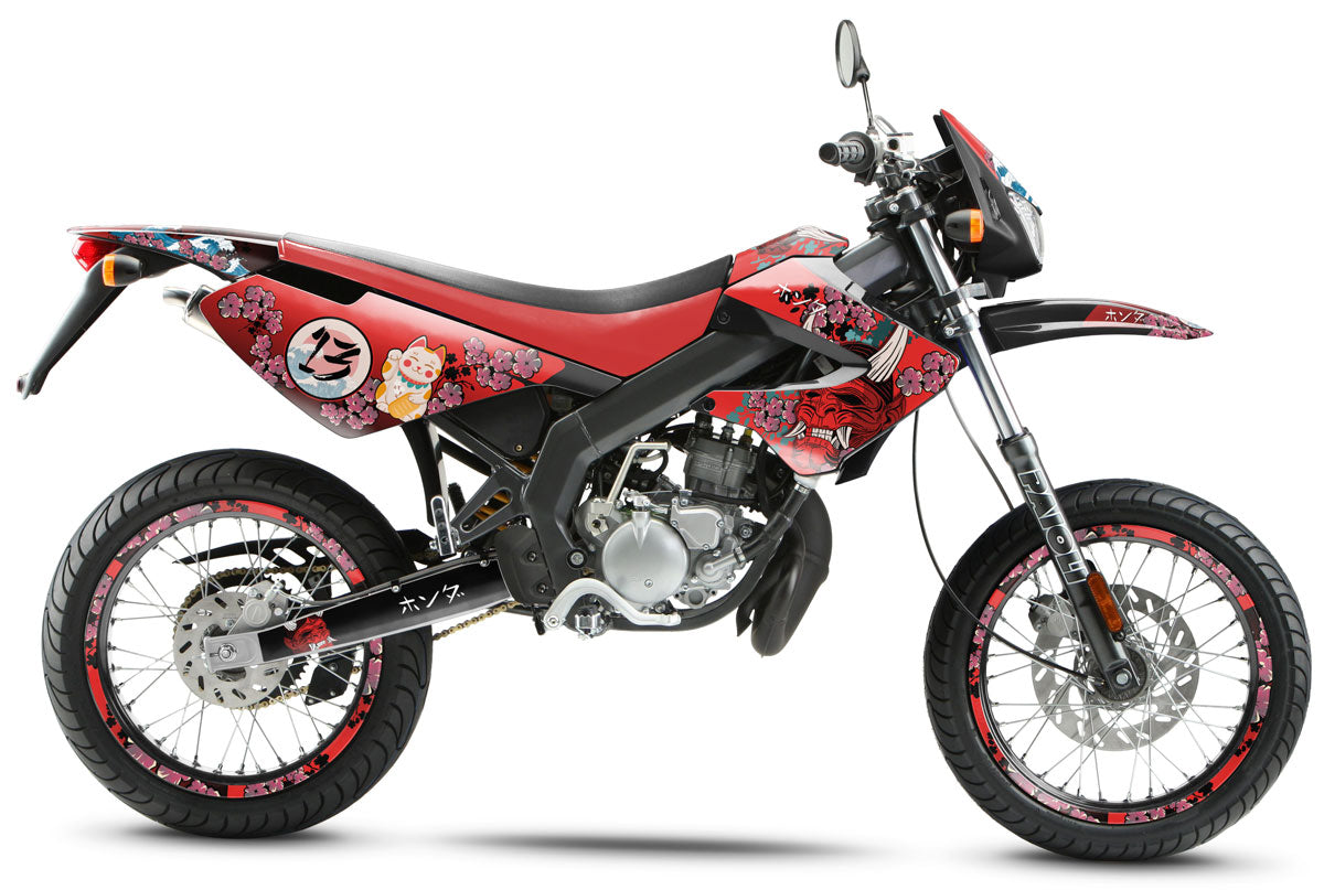 Graphic decals 50cc Derbi Senda xtreme 2006-2010 Arigato – armysctv