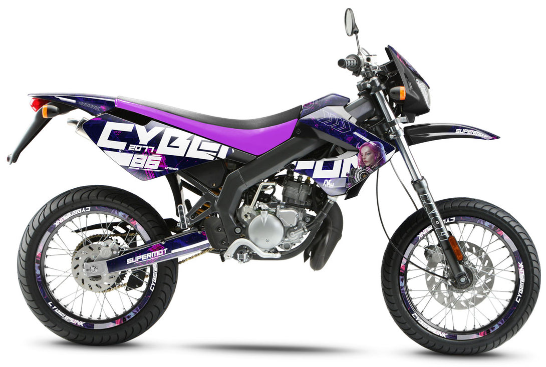 Kit déco 50cc Derbi Senda xtreme 2006-2010 Cyborg