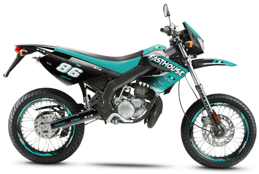 Kit déco 50cc Derbi Senda xtreme 2006-2010 Fasthouse