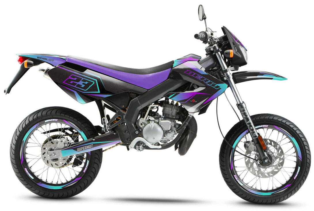 Kit déco 50cc Derbi Senda xtreme 2006-2010 Lys