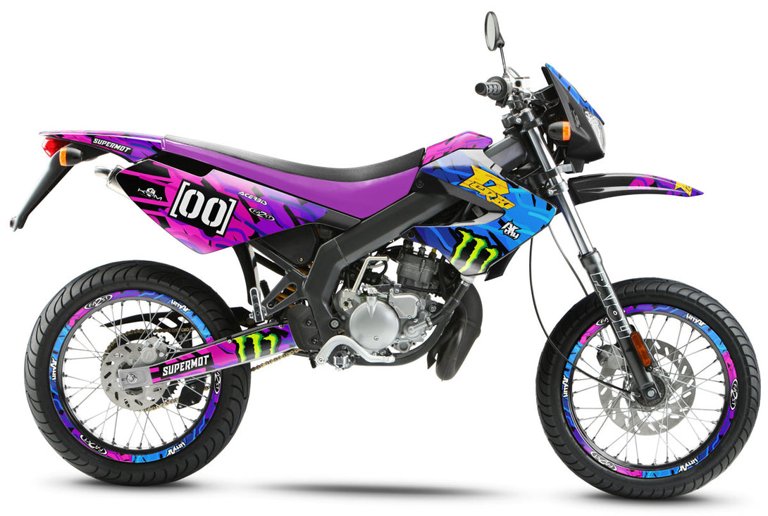 Kit déco 50cc Derbi Senda xtreme 2006-2010 Sparkler